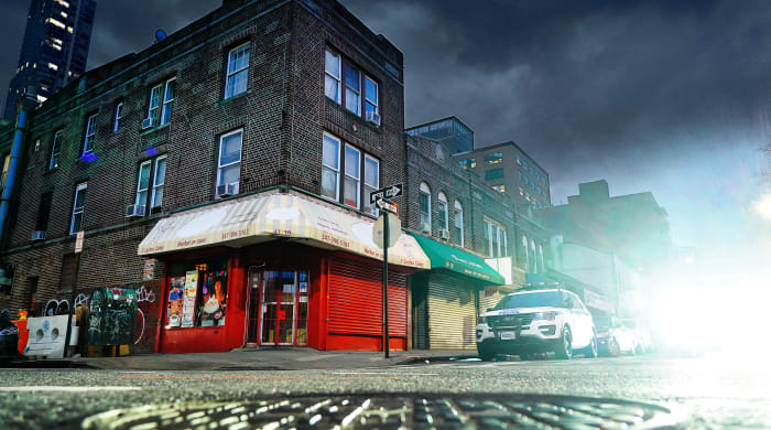 Outside Pasteles Capy bakery, where Jones and Szabo crossed paths in August 2018.